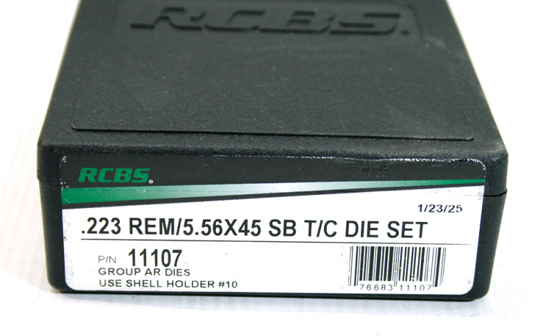 RCBS Langwaffenmatrizensatz Full Length Rifle AR15 2-Die-Set #11107 .223 Rem 5,56x45 SB SmallBase TC – Bild 1