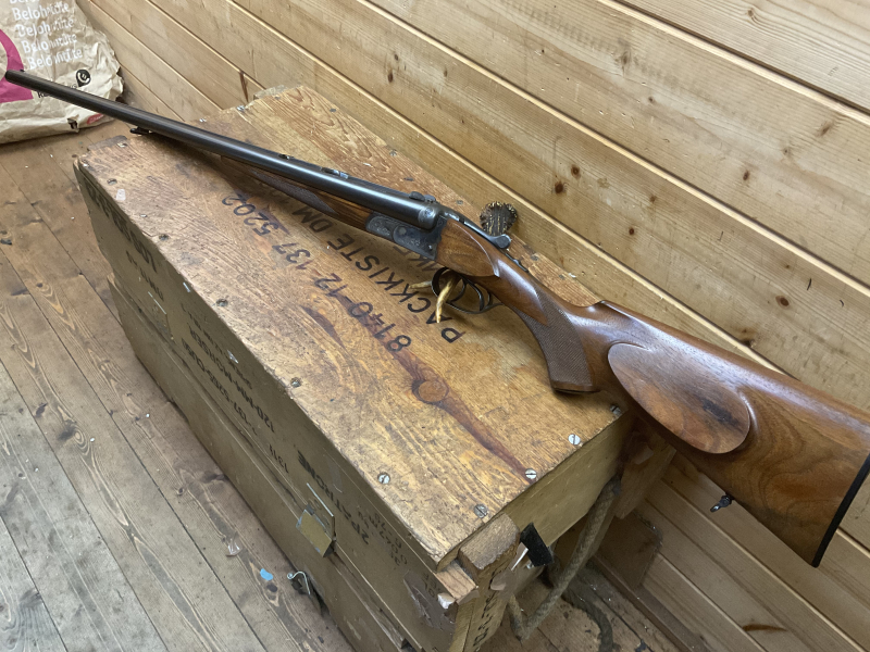 Doppelflinte HAENEL Suhl, Kal. 16/70,16/70 – Bild 1
