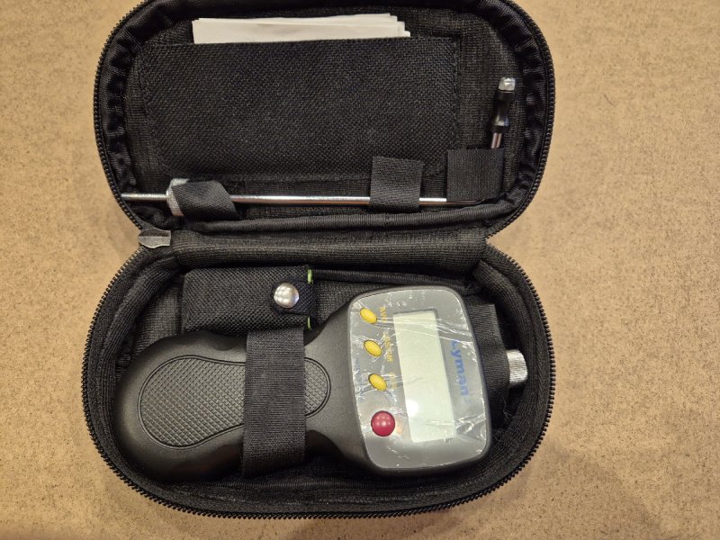 Lyman elektronische Digitale Abzugswaage – Bild 2