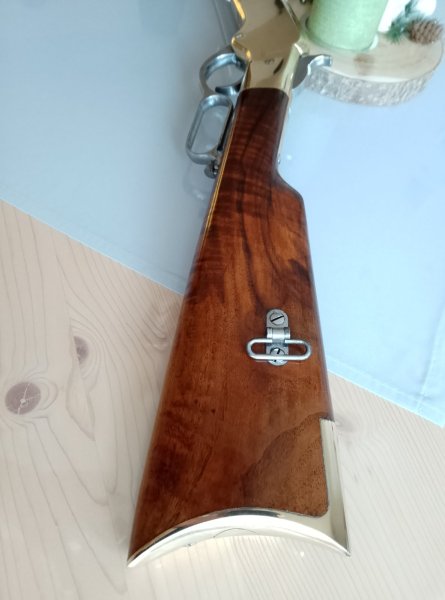 Unterhebelrepetierer UHR Original Hege Henry Mod. Winchester M1860 Kal. .44-40 WCF – Bild 3