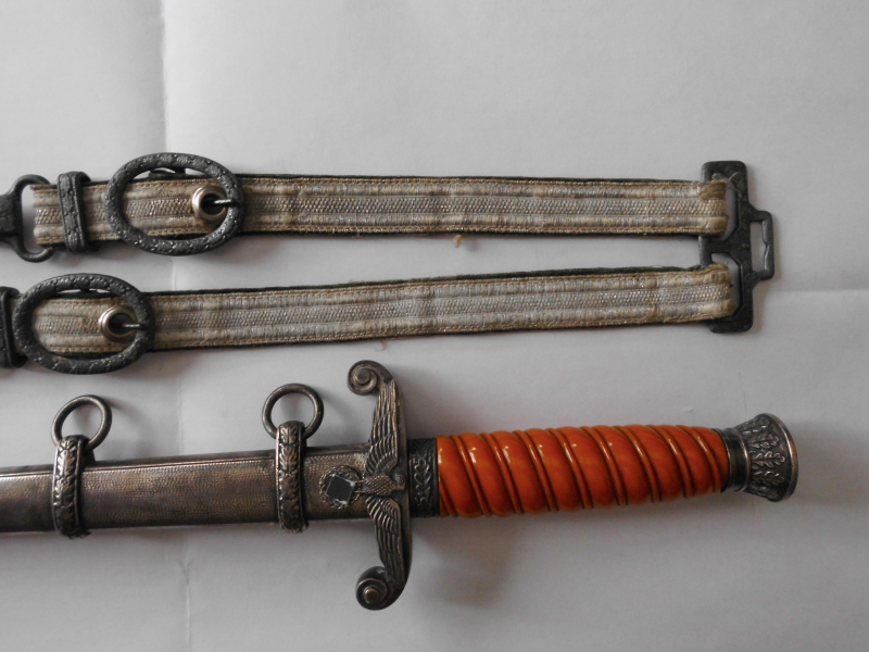 Heeresoffiziersdolch, Original von Eickhorn,Gehänge – Bild 2