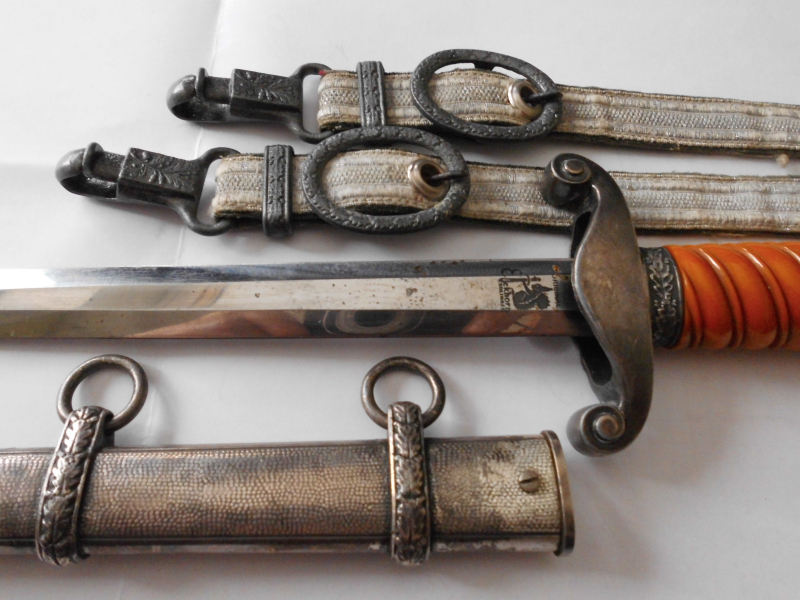 Heeresoffiziersdolch, Original von Eickhorn,Gehänge – Bild 4