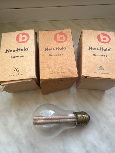 4 Heizbirnen – nuotrauka 1
