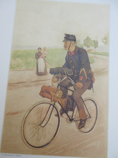 34 Blatt Originallithographien : Uniformen der Schweizer Armee von 1894 – Bild 6