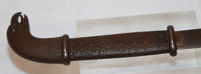 1. W.K. Schützengrabenkunst "Trench Art" Papiermesser – Bild 4