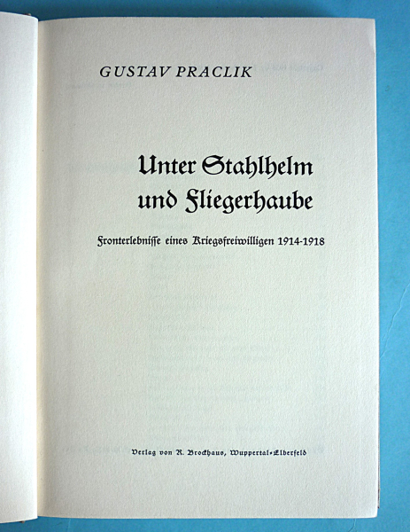 Altes Buch Luftwaffe Unter Stahlhelm und Fliegerhaube 1936 – Bild 2