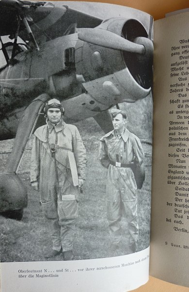 Altes Buch u. Heft Luftwaffe Wir suchen den Feind von 1941 – Bild 6