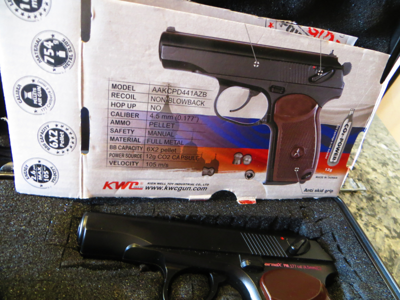 MAKAROV Diabolo CO2 Waffe von KWC – Bild 2