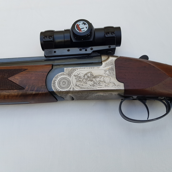 Bockbüchsflinte Kettner Kal. 9,3x74R 12/70 incl. Blaser Hit – Bild 4