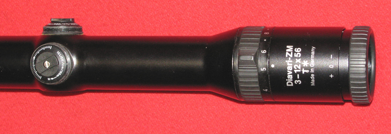 TOP ZF / Zielfernrohr, ein ZEISS DIAVARI - ZM 3 - 12 x 56 T* mit dem seltenen Absehen 4 – Bild 4