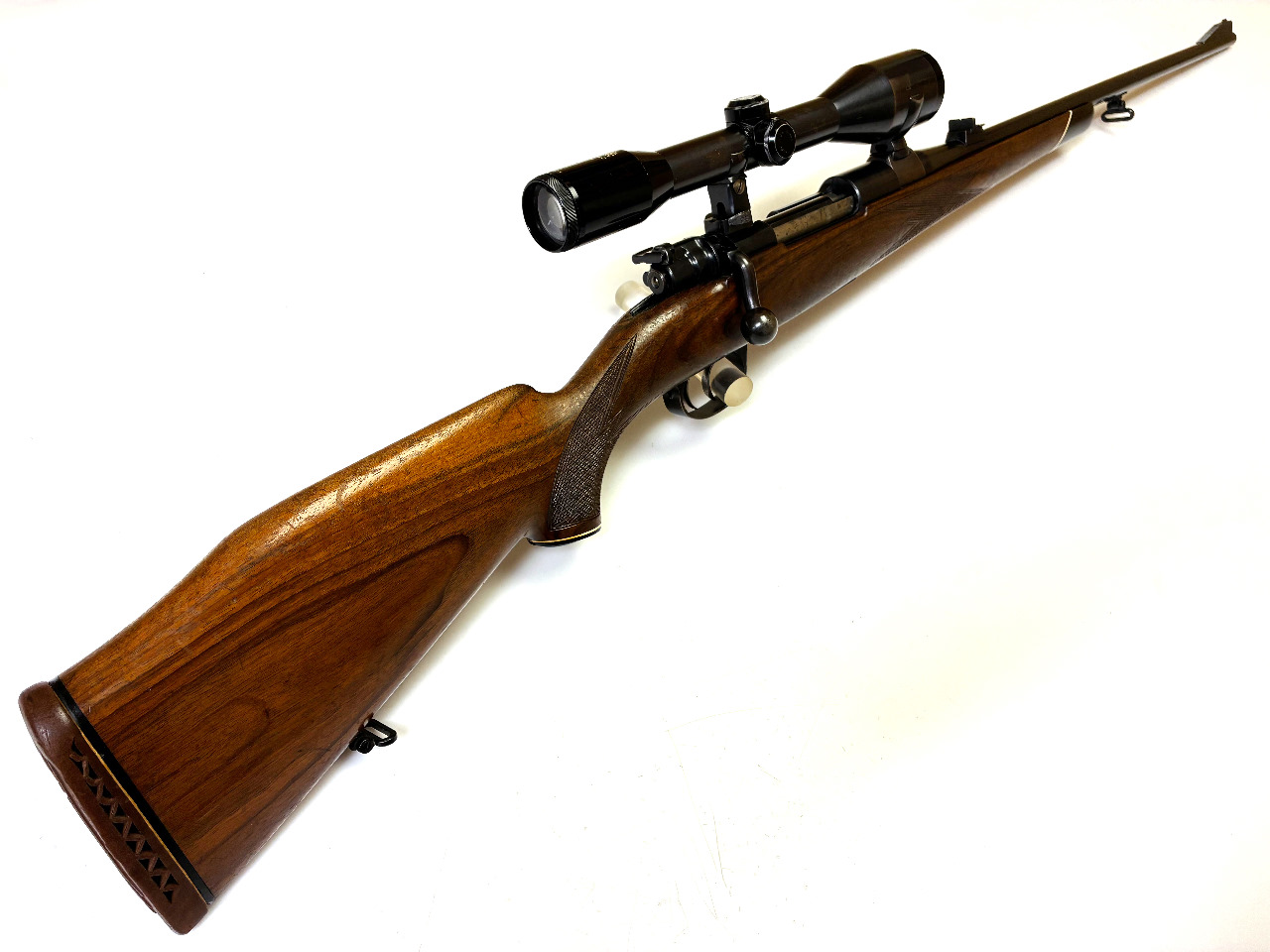 Repetierbüchse - Albrecht Kind (AKAH) System Mauser 98 mit ZF Zeiss 6x42 | 7x64 – Bild 1