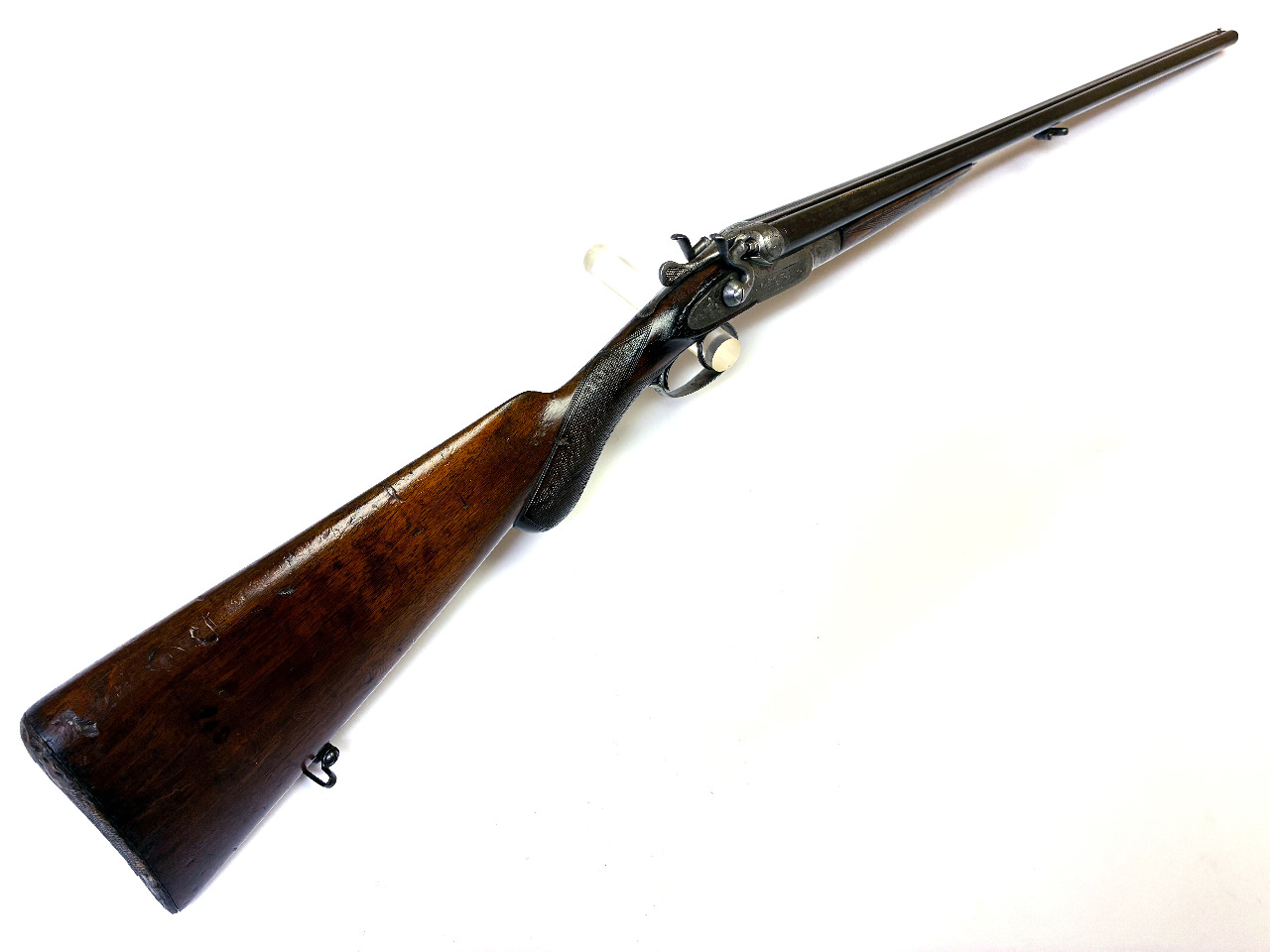 Feine Hahndoppelflinte – J. B. Rongé Fils, Lüttich um 1920 | .410/50,7 – Bild 1