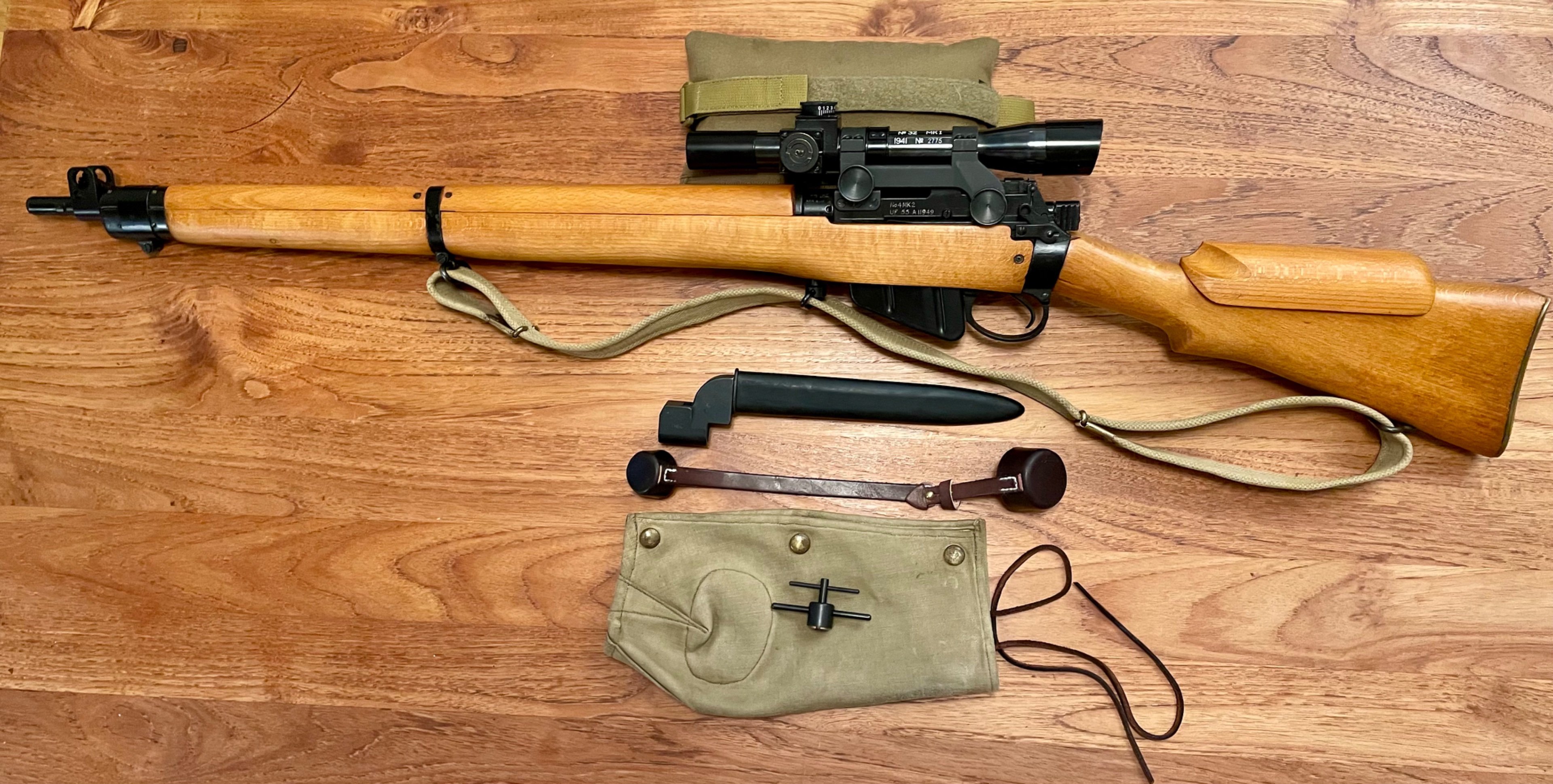 Lee Enfield No.4 Mk2 – Replika Scope No.32 Mk1, Ordonnanz-ZF – Bild 4
