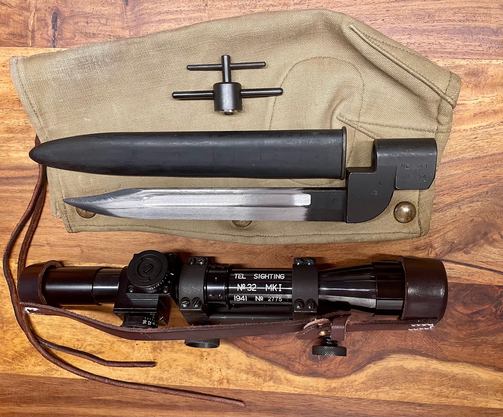 Lee Enfield No.4 Mk2 – Replika Scope No.32 Mk1, Ordonnanz-ZF – Bild 2