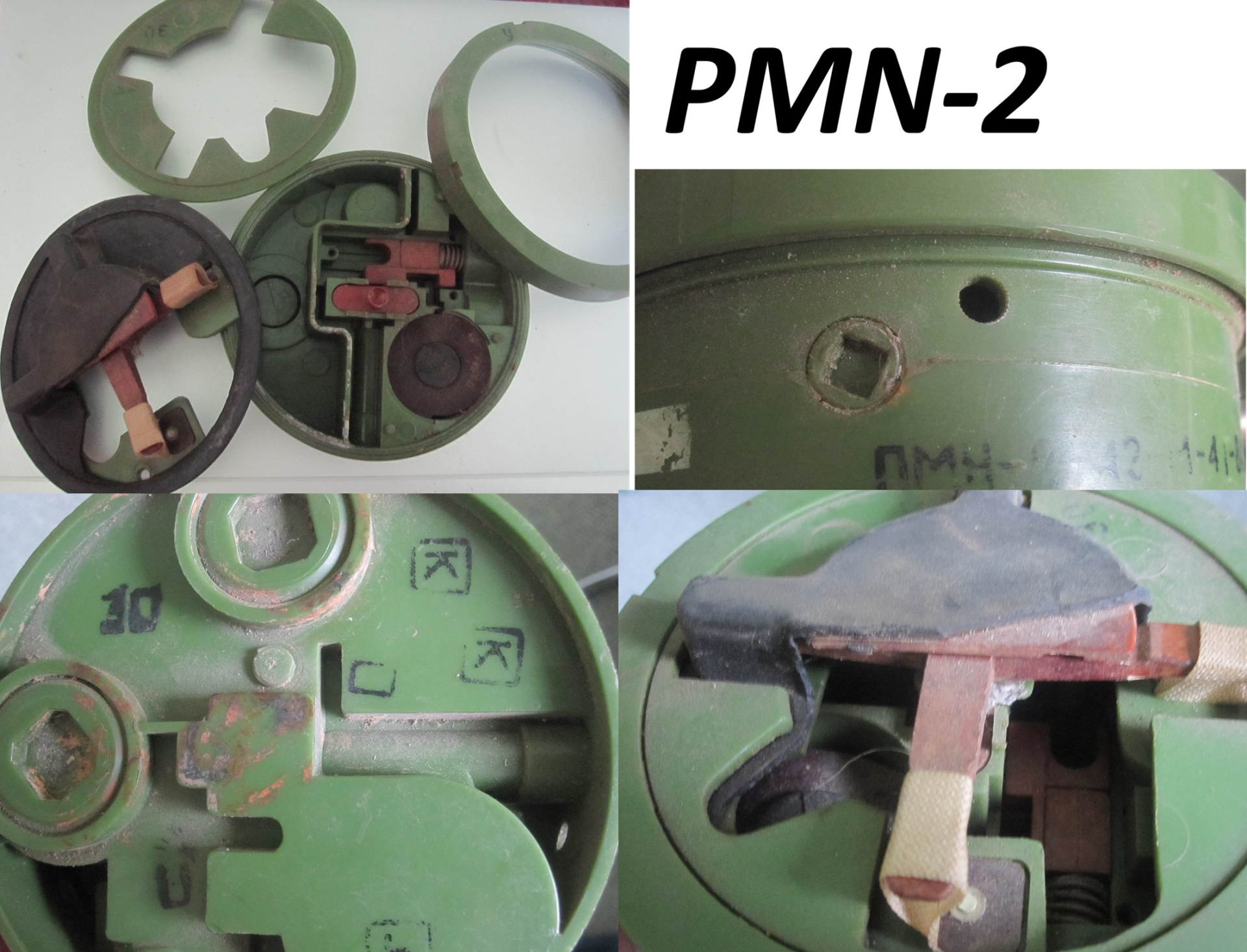 AntiPersonenMine PMN 2 im Teilschnitt - zerlegbar – Bild 1