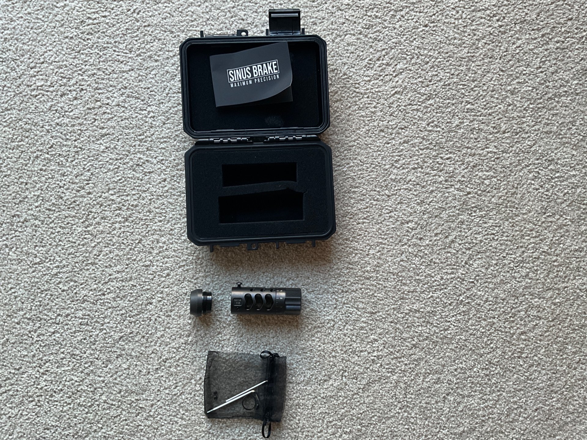 Sinus Brake Barrel Tuner DLC Black beschichtet – Bild 1
