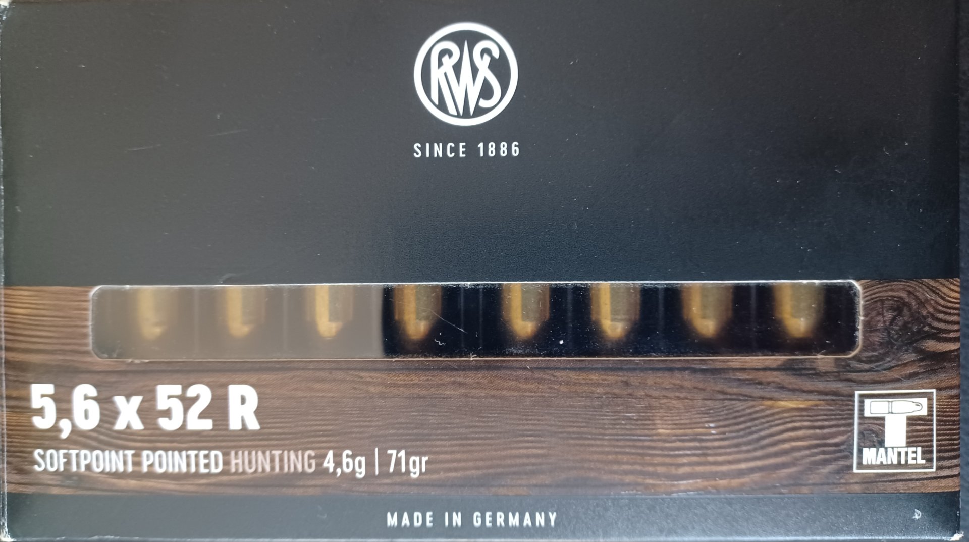 20 Huelsen, RWS 5,6x52R – Bild 1