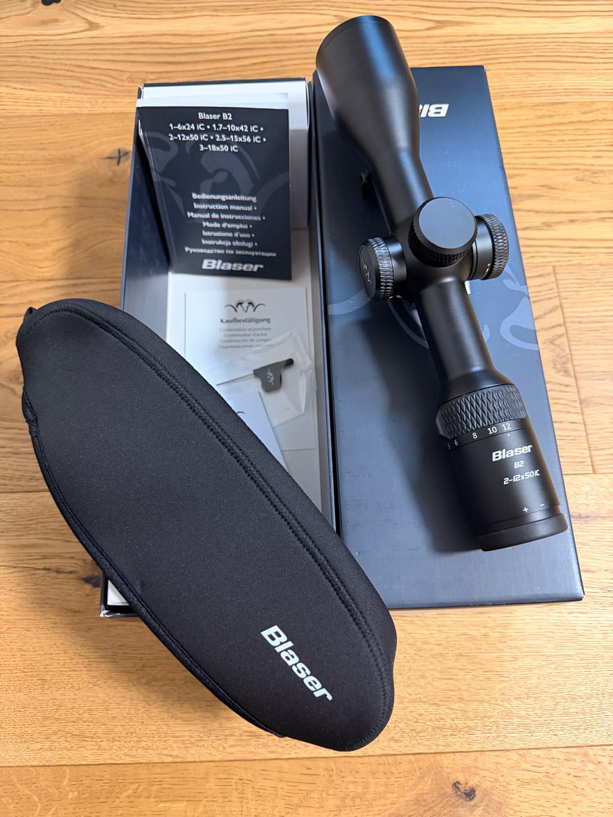 Zielfernrohr mit Blaser Sattelmontage – Bild 3
