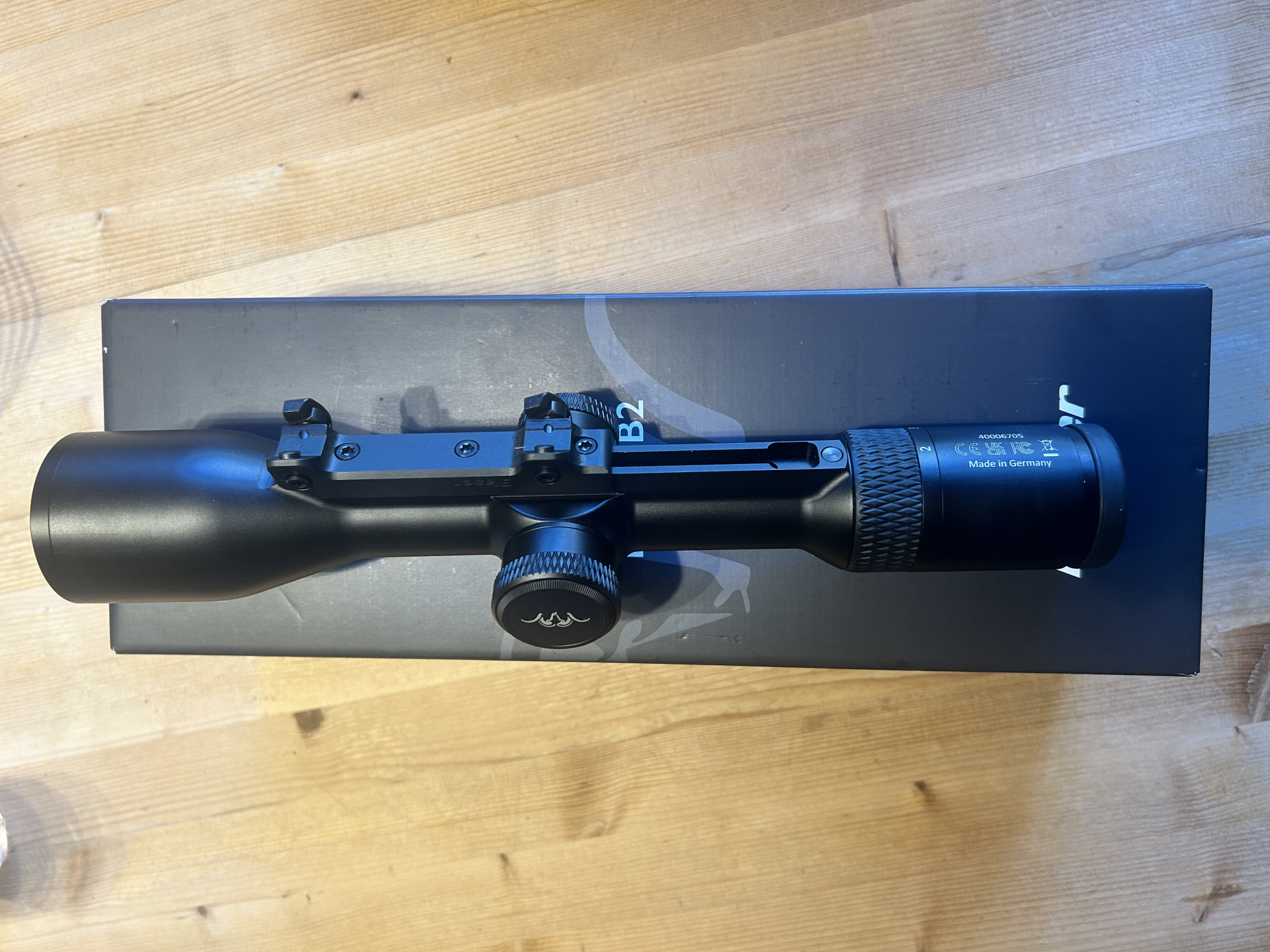 Zielfernrohr mit Blaser Sattelmontage – Bild 2