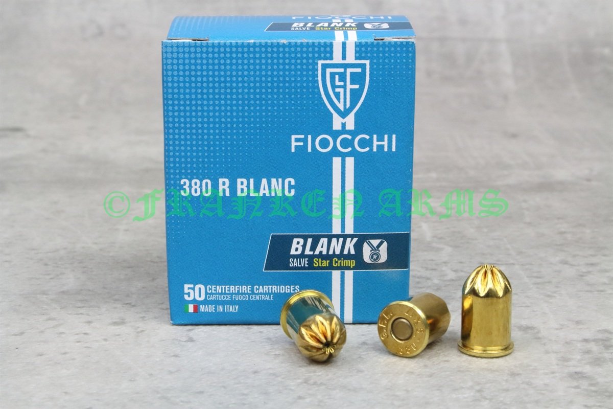 Fiocchi 9mm R.K. Platzpatronen 50 Stück Versandkostenfrei – Bild 1