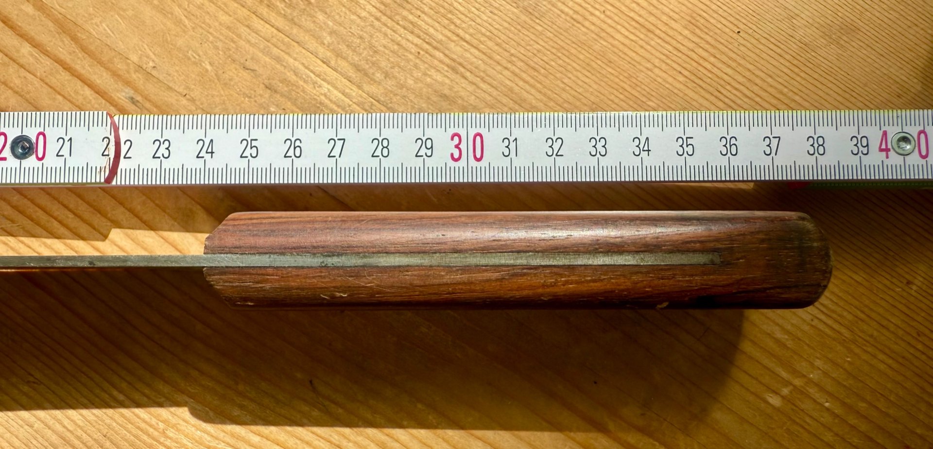 Historisches Schlachtermesser Metzgermesser Fleischermesser – Bild 3