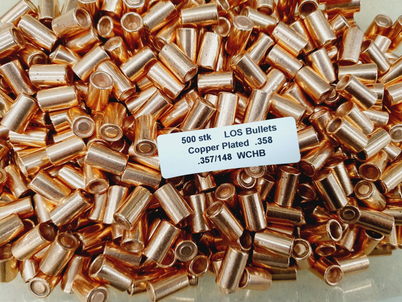 .38/148grs. WC verkupfert Los 500 stk. – Bild 1