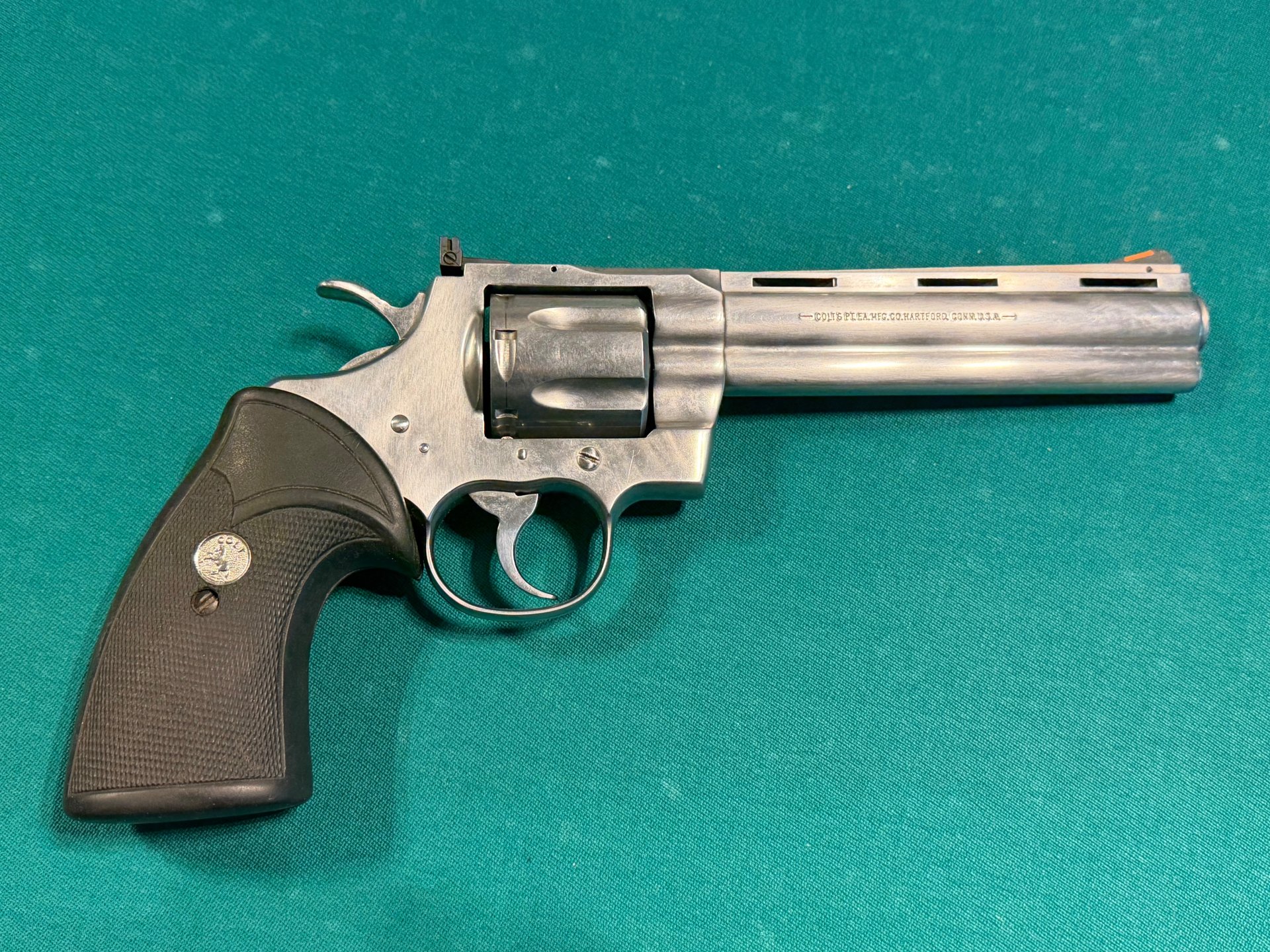 Colt Python 6 Zoll Revolver in Stainless Kal. .357 Mag. – Bild 1