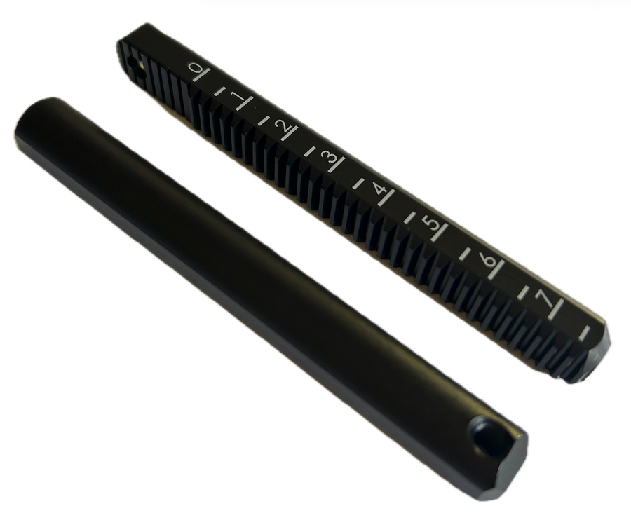 ¤¤¤ Feinwerkbau Zahnstangensatz, lang (Länge ca. 100 mm) ¤¤¤ VERSANDKOSTENFREI – Bild 1