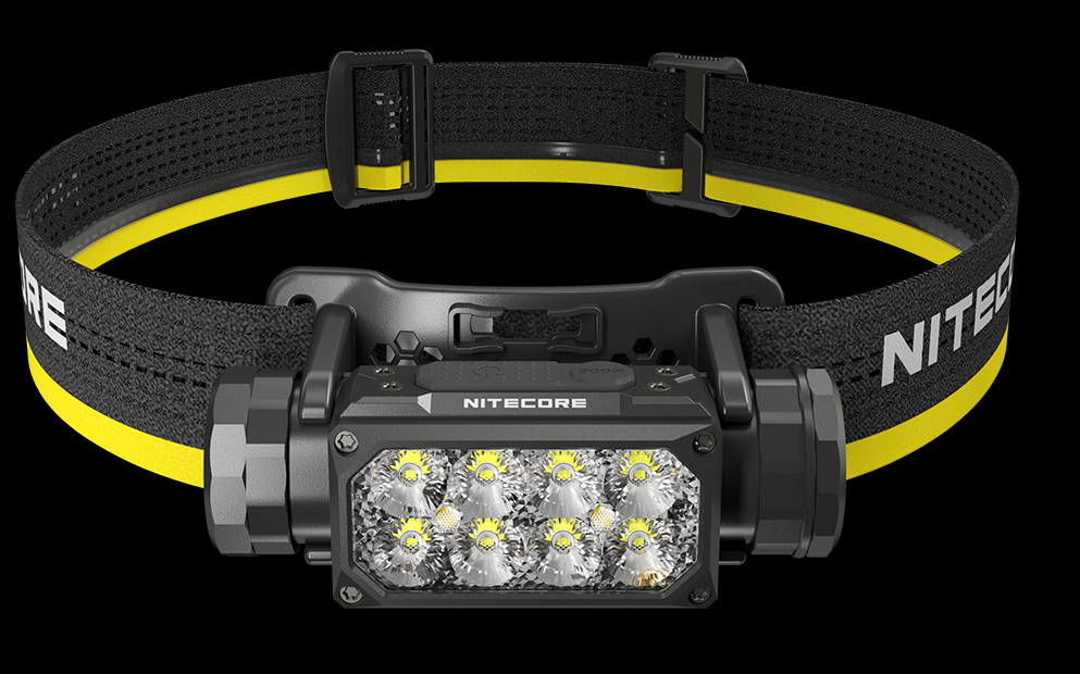 Nitecore HC65 UHE 2000 Lumen INKL AKKU NL1840HP Li-Ion Kopflampe Stirnlampe Taschenlampe + Rotlicht – Bild 1