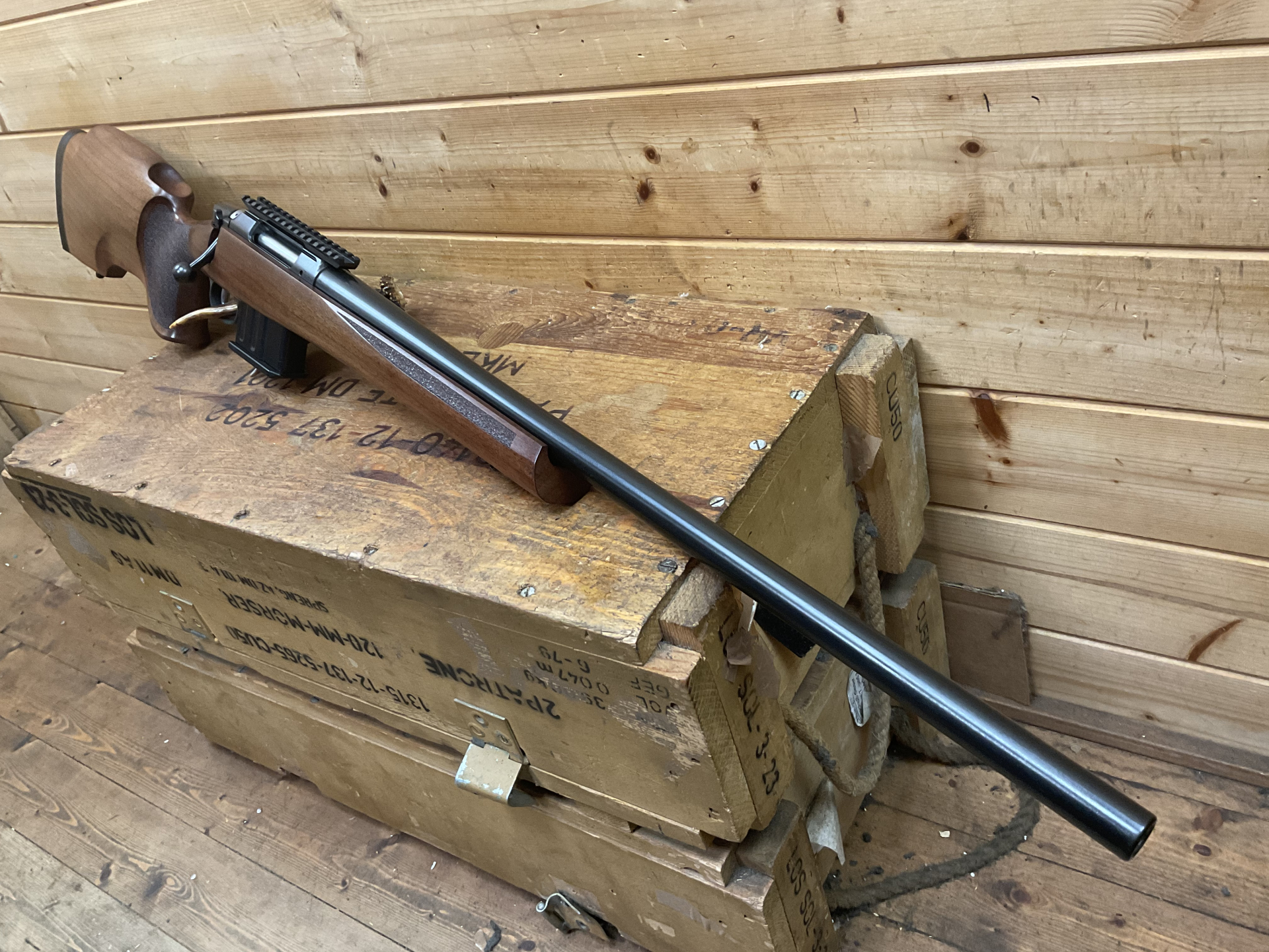 Repetierbüchse CZ 557 Varmint MTR, Kal..308Win., Match! Neuwertig! – Bild 4