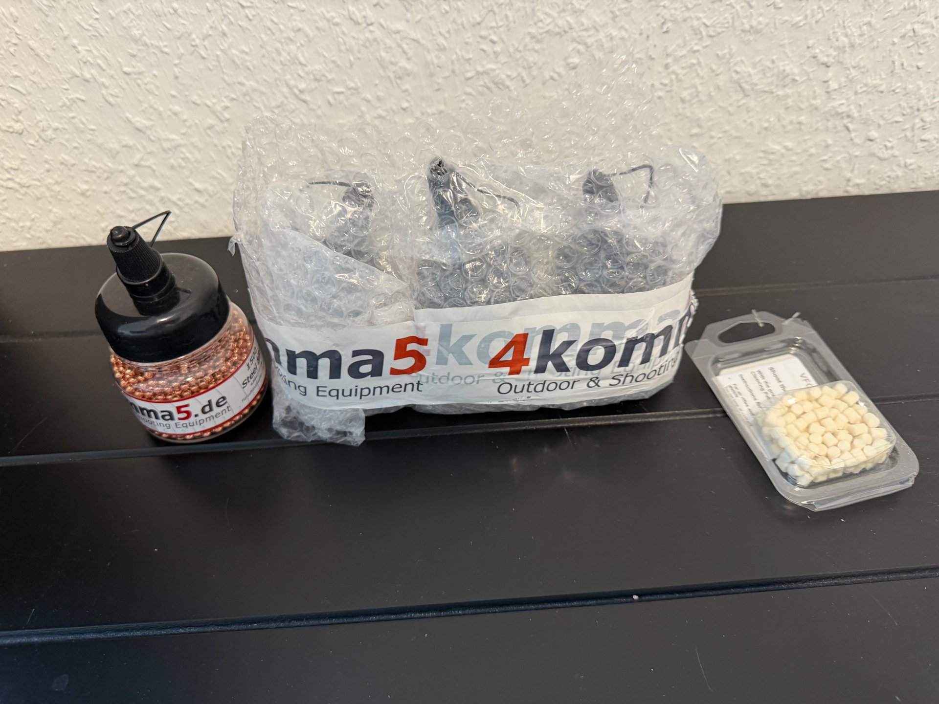 Konvolut 4,5 mm Steel BBs – 4x 1500 Stück + VFG Reinigungs-Pellets – Bild 2