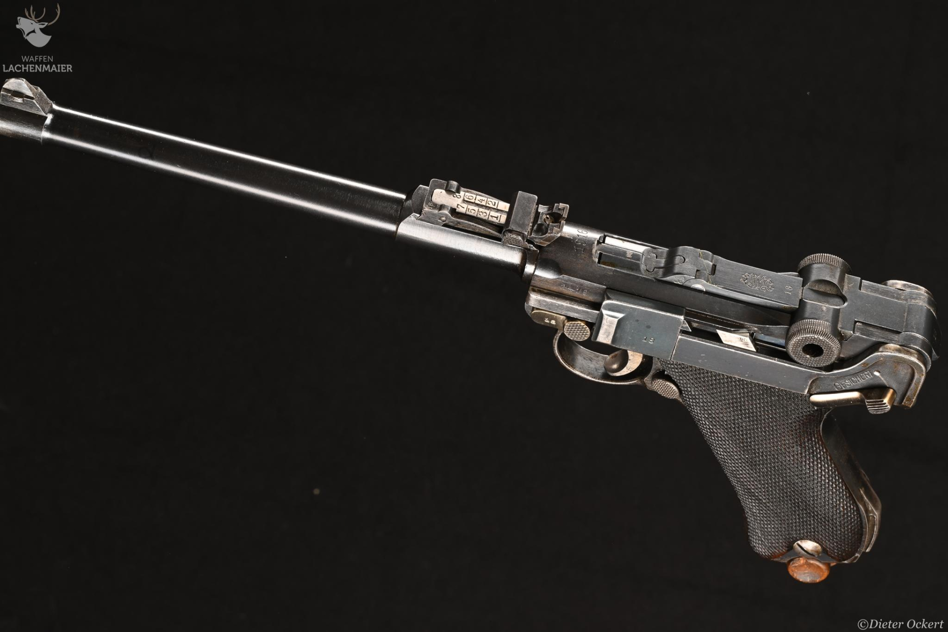 DWM 08 Lang / ARI / 1918 Kaliber 9mmLuger – Bild 1