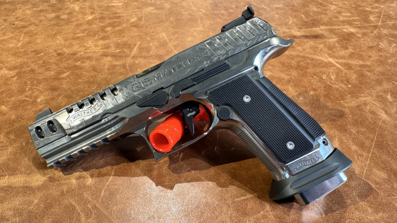Walther Pistole Q5 Match SF Steel Frame "The Patriot" Kal. 9x19, Sammlerstück – Bild 1