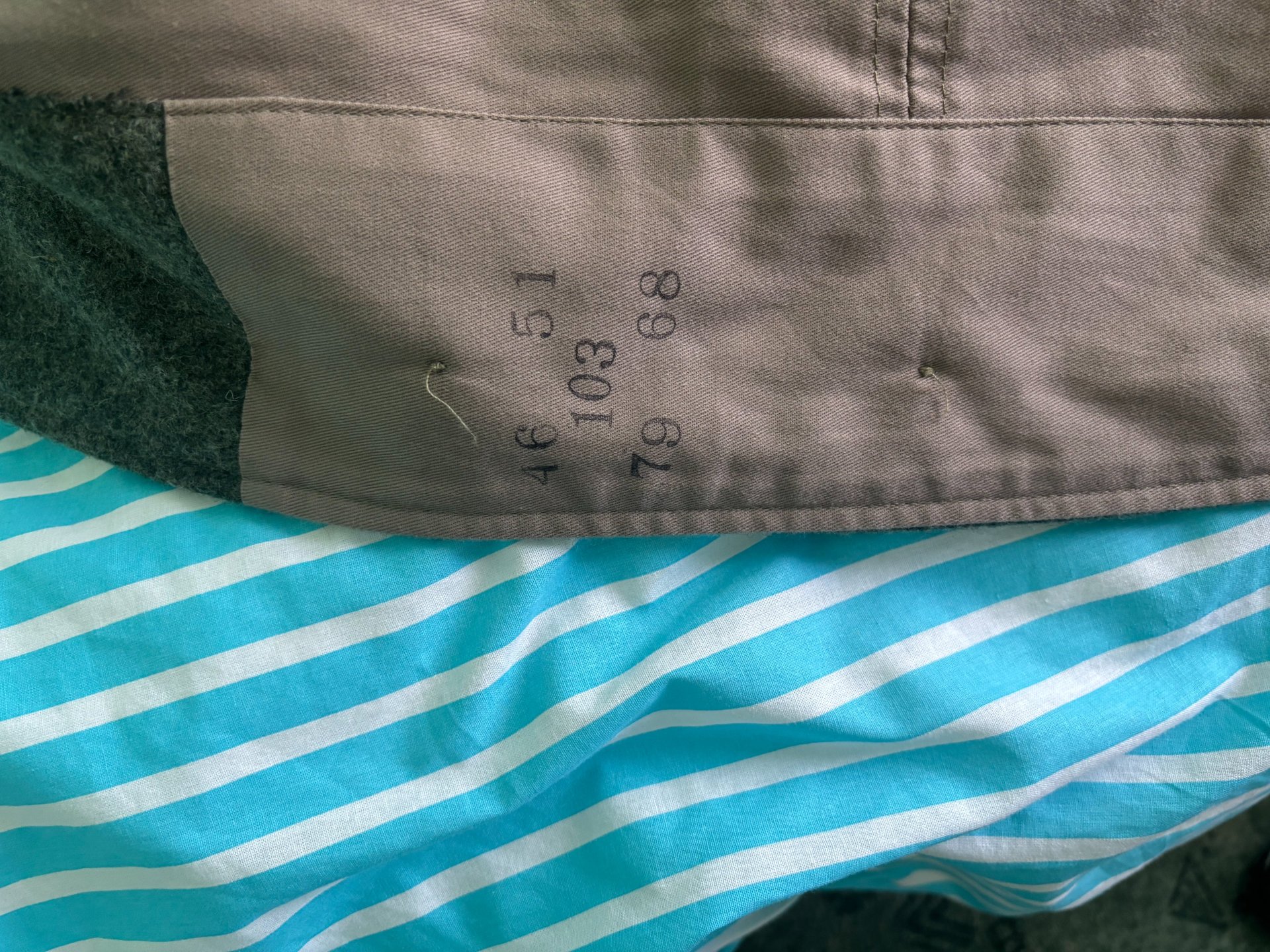Feldjacke 2WK mit Adler und HK größe XL guter Zustand – Bild 3