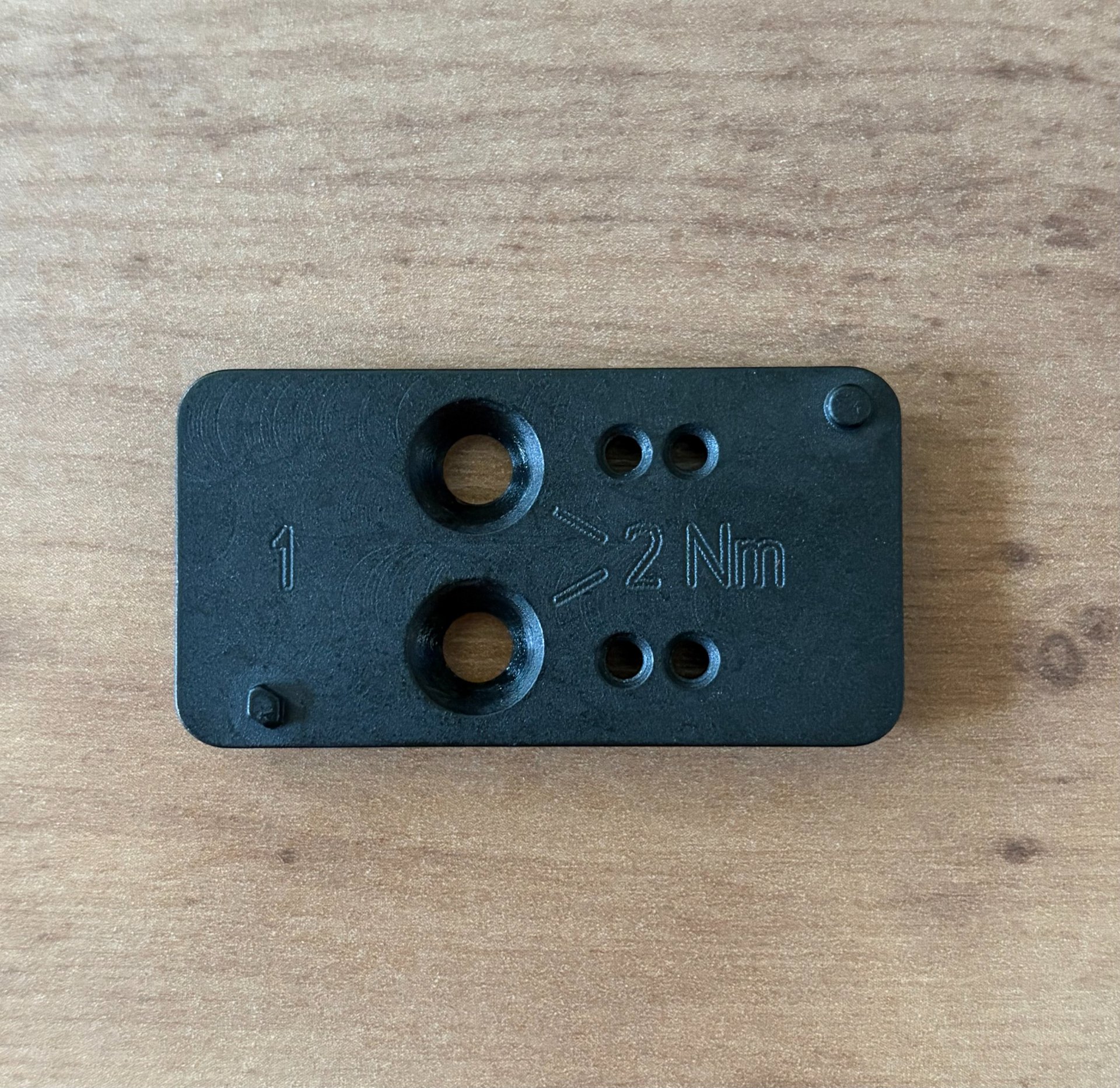 Heckler & Koch Adapterplatte für SFP9 OR M4-Gewinde, Docter Sight / Noblex Sight MAKdot SH Meosight – Bild 1