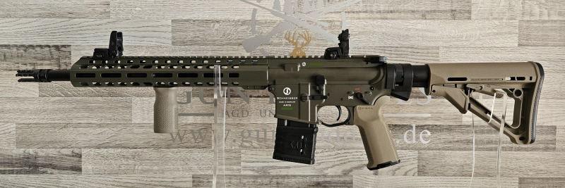 Neuware vom Fachhandel - Schmeisser AR15 M4FL 14,5" OD Green Sondermodell MAGPUL Kal. .223Rem – Bild 2
