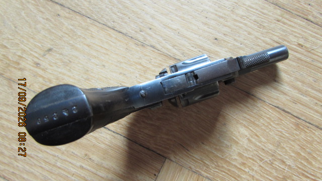 Historischer Revolver B & A (vermutlich Bolte & Anschütz Zella-Mehlis), Kal. .22short – Bild 3