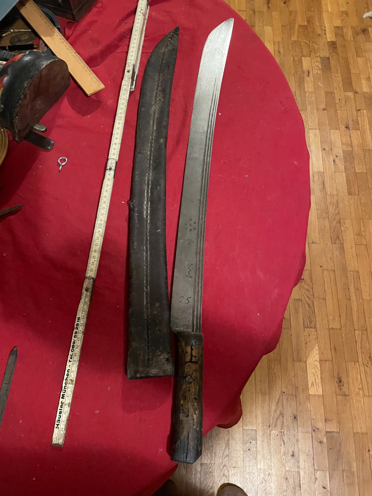 Antiker Säbel 17 Jhd. Fragment – pilt 1