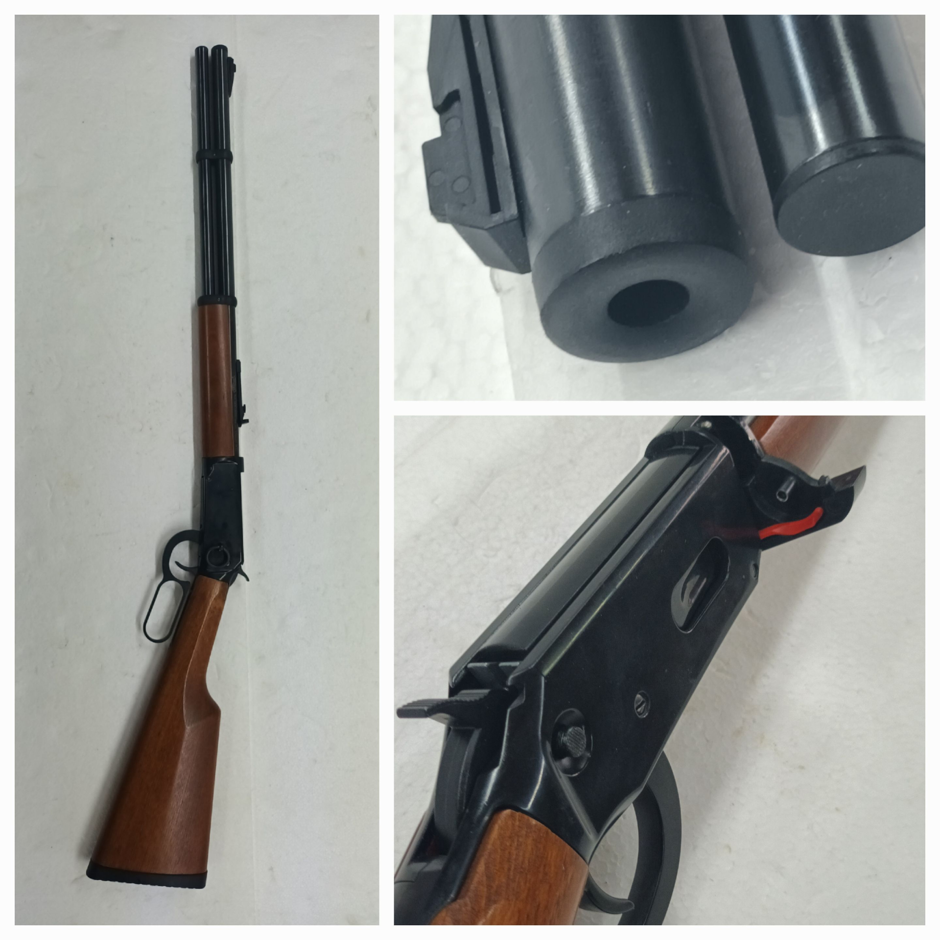 Walther Lever Action ,, Black,, __ Kaliber: 4,5 mm (.177) __ Unterhebel CO2 Luftgewehr __ 14. Fotos – Bild 3