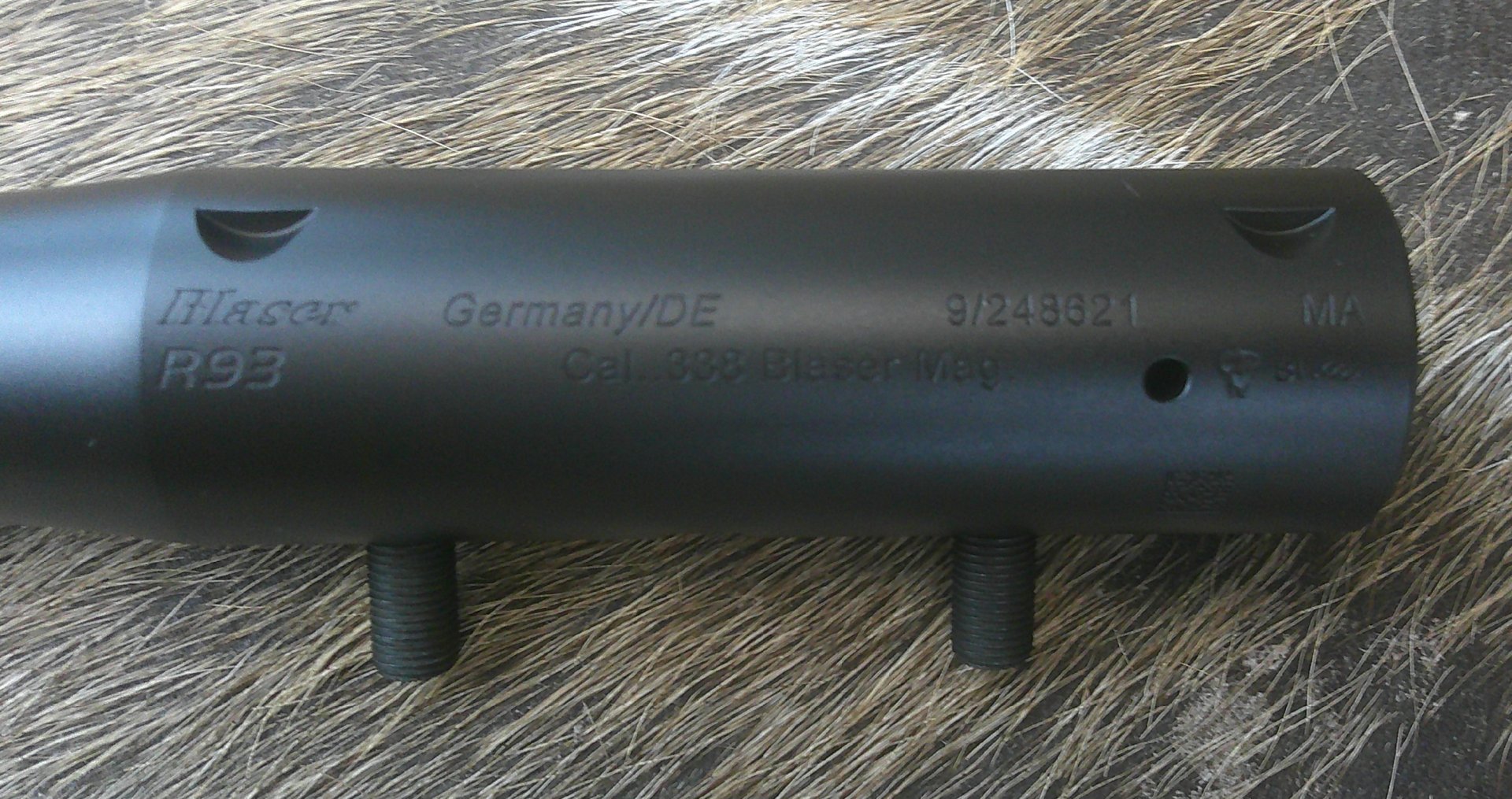 NEU R93 Wechsellauf, Kal. .338 BlaserMag., semiweight, 65cm, mit Kimme und Korn von WAFFEN FLÜHR – Bild 4