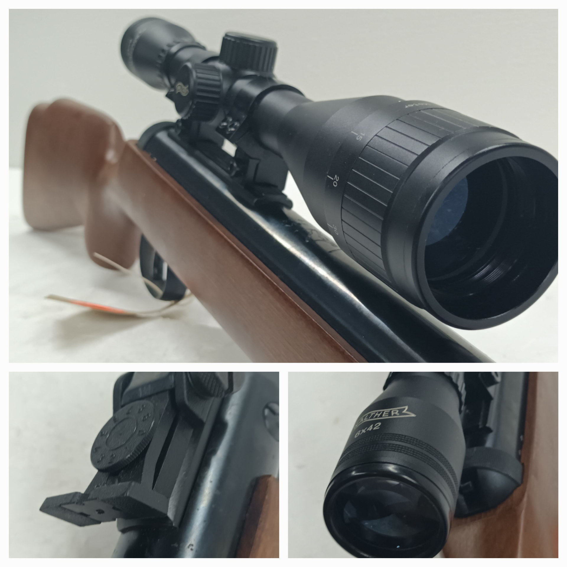 DIANA 34 __ LG34 Classic LUFTGEWEHR __ Kal. 4,5mm (.177) __ +__ Walther ZF 6x42 (Text Bitte lesen) – Bild 2