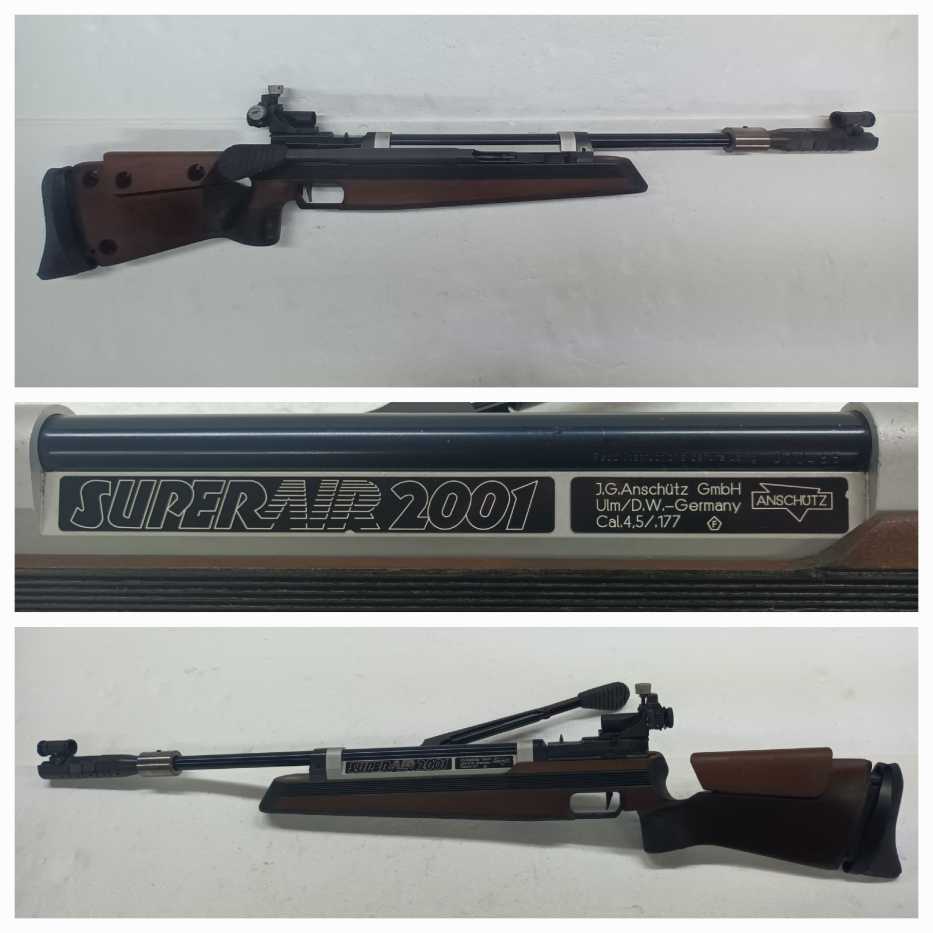 ANSCHÜTZ 2001 SuperAir __ Match Luftgewehr – image 1