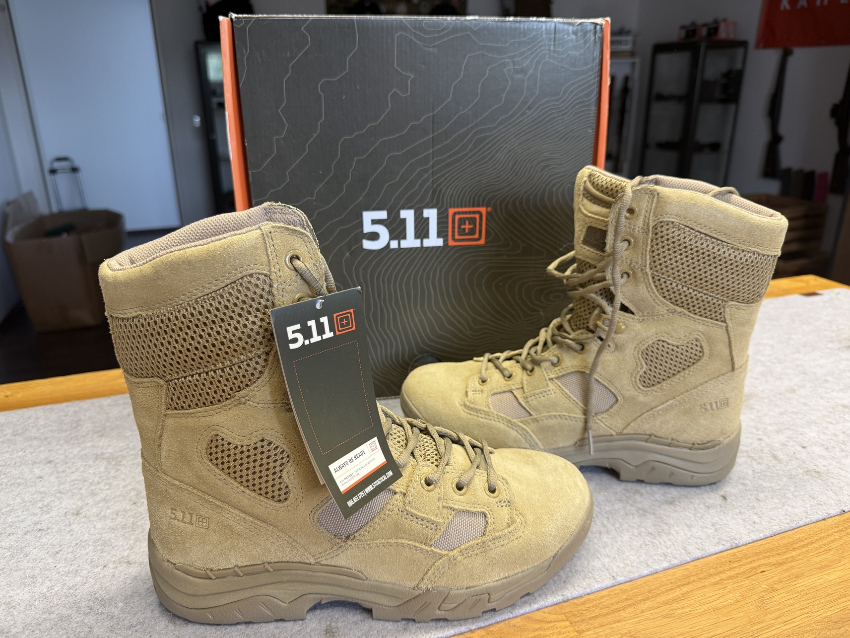 5.11 Tactical Taclite Stiefel 8" Größe 42 in coyote – Bild 1