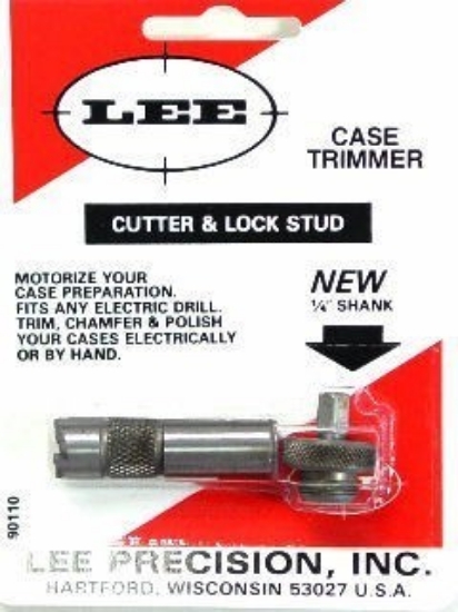 LEE Universal CUTTER & LOCK STUD | Hülsentrimmer für alle Kaliber / Hülsen bis .475'' Durchmesser ! – Bild 1