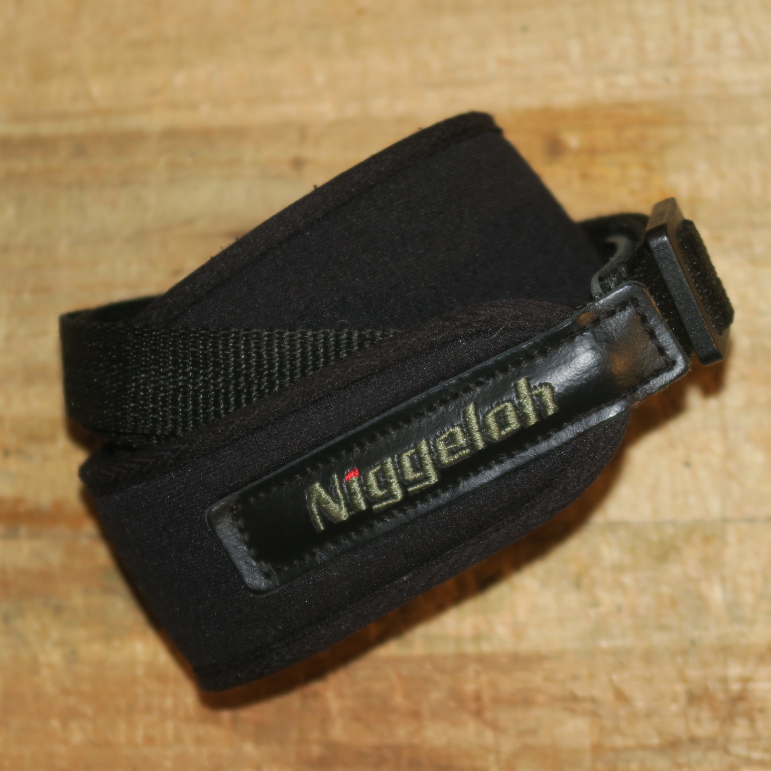 original NIGGELOH NEOPREN GEWEHRRIEMEN mit SCHNELLVERSCHLÜSSEN SCHWARZ – Bild 1