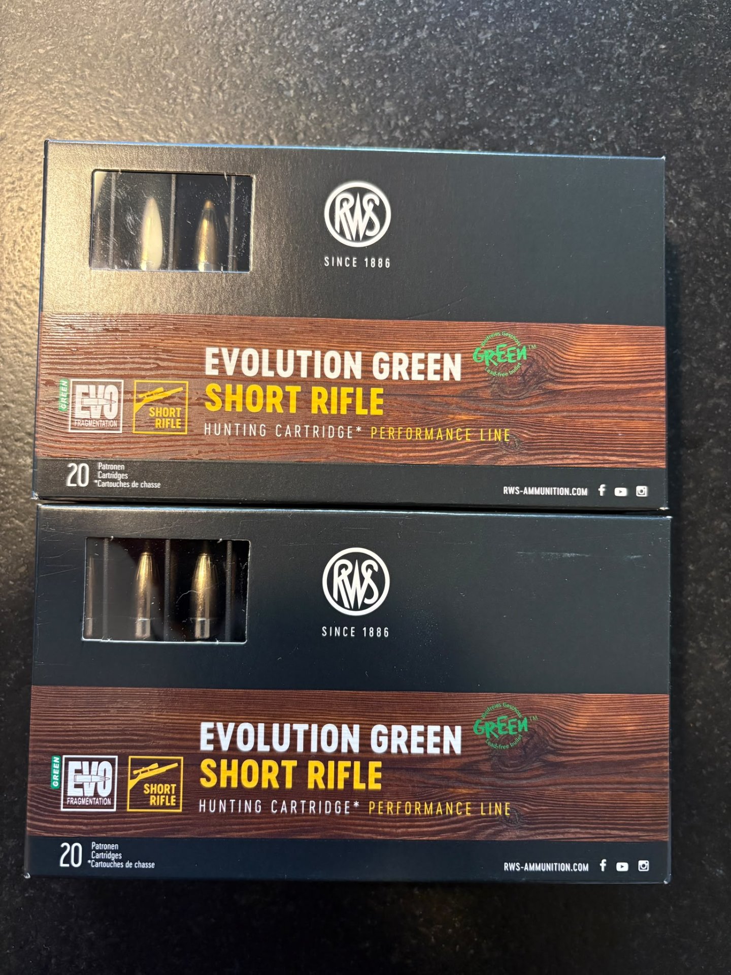 RWS .308 Win EVOLUTION EVO GREEN Short Rifle 9,0g – Bild 2