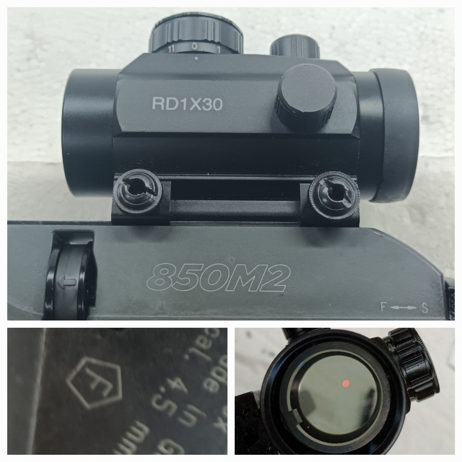 UMAREX 850 M2 - CO2 Luftgewehr __ Kal 4,5mm(.177) Diabolo __ LG + RedDot – Bild 2