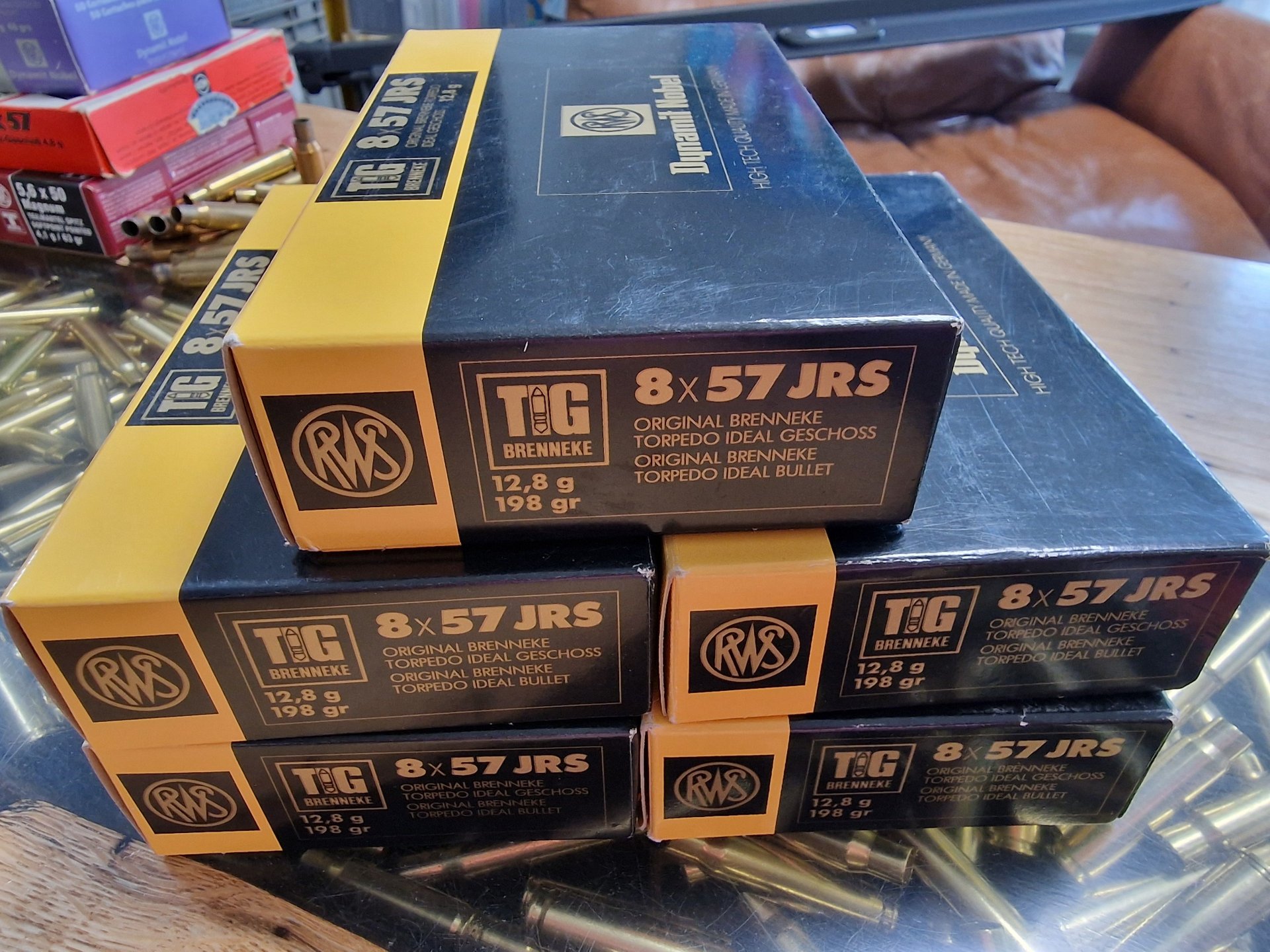 90 Schuss in 8x57IRS RWS 12,8g TIG – Bild 1
