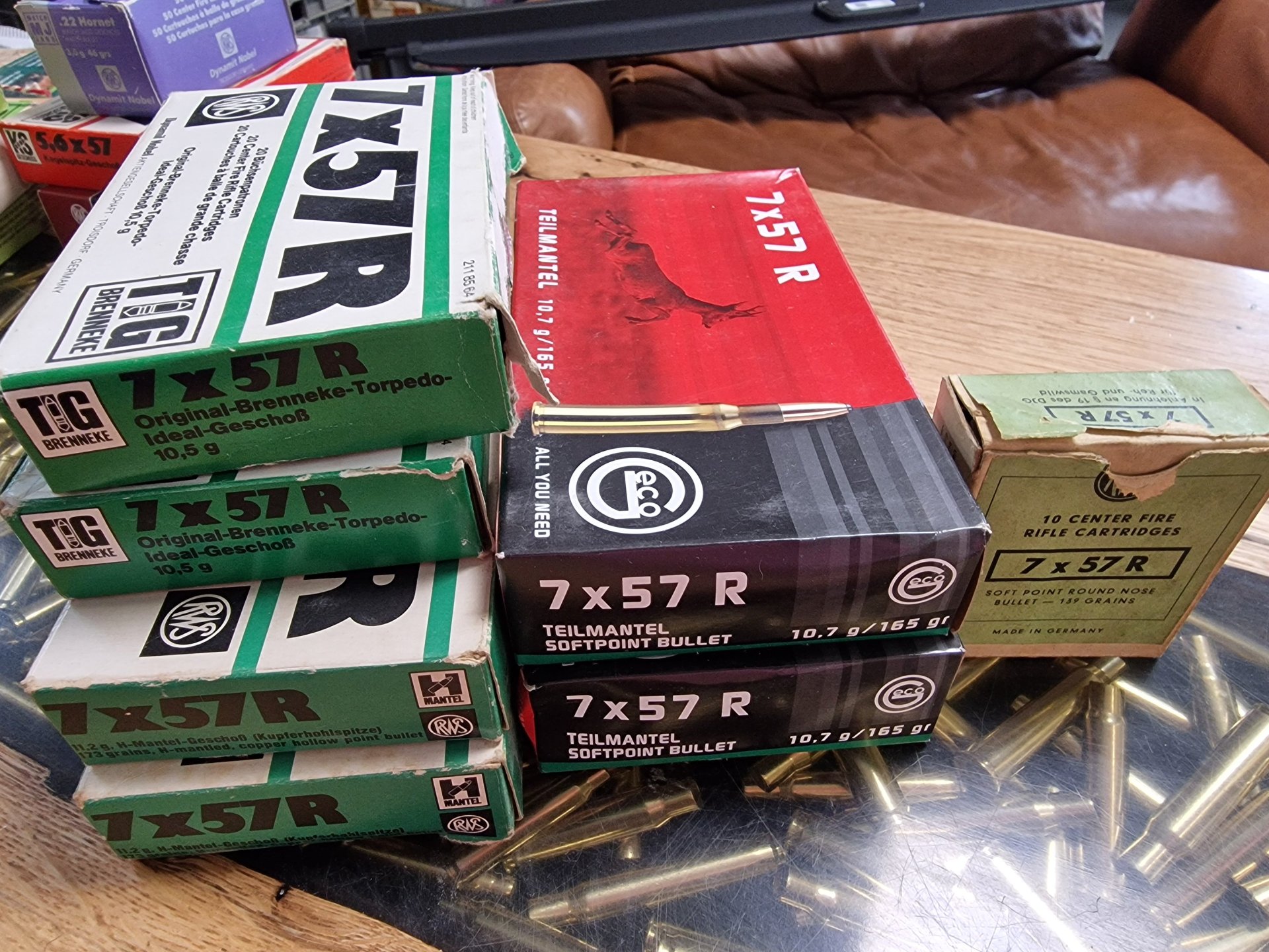 105 Schuss in 7x57R (RWS & Geco) – Bild 1