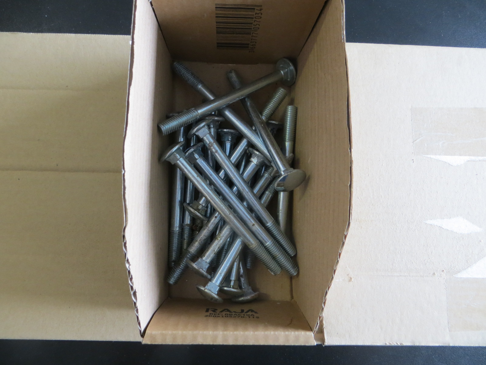 M10 Schloß-Schrauben M10x125mm – Bild 2